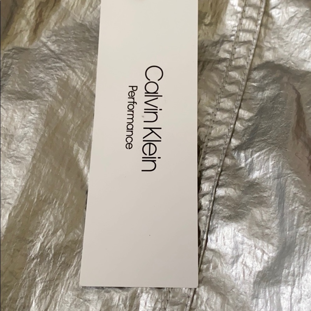 Calvin Klein š„SALEš„ Performance Reversible Jacket Metalic Size M PFCJ4946 - Picture 10 of 10